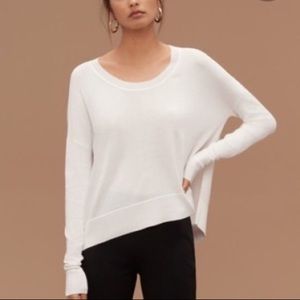 Wilfred Librement Asymmetrical Knit Top